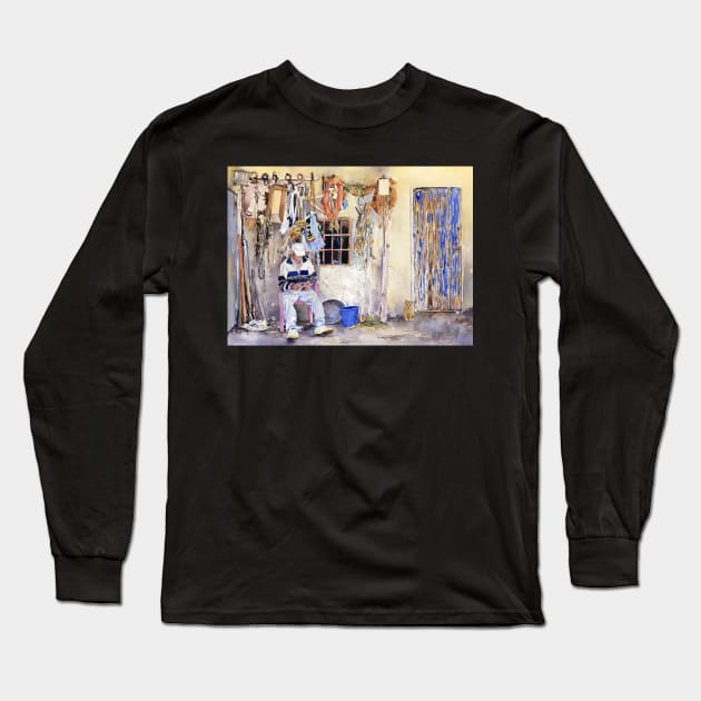 El Rincon De Manuel Long Sleeve T-Shirt by margaretmerry